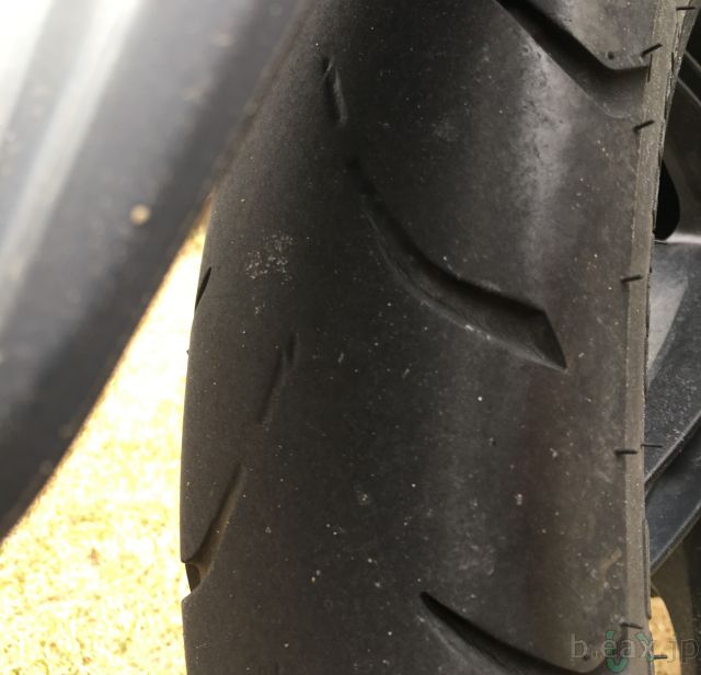 フェザー125 タイヤ交換後500キロ弱