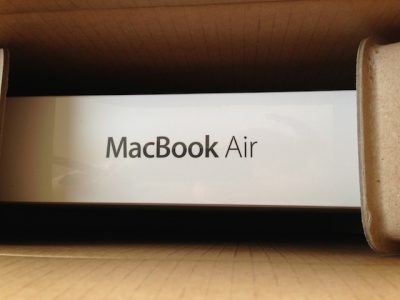 新年早々MacBook Airを買ってしまった