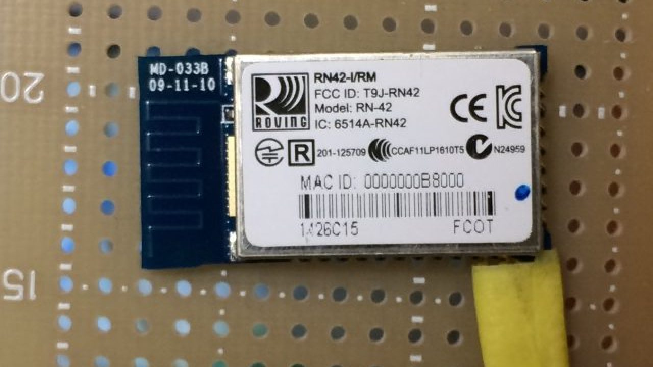 屋外と通信出来た ｂｌｕｅｔｏｏｔｈモジュール ｒｎ ４２ ｉ ｒｍ あつラボ