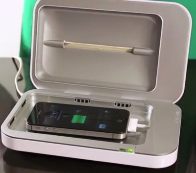 スマホを紫外線除菌・充電できる「PhoneSoap Charger」